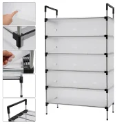 MULTI-LAYERED Dust Proof Shoe Rack - Image 4