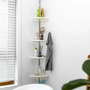 4 layer Multi layer Bathroom Organizer (corner stand)