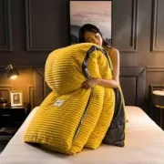 4pc Plush Velvet Duvet - Image 2
